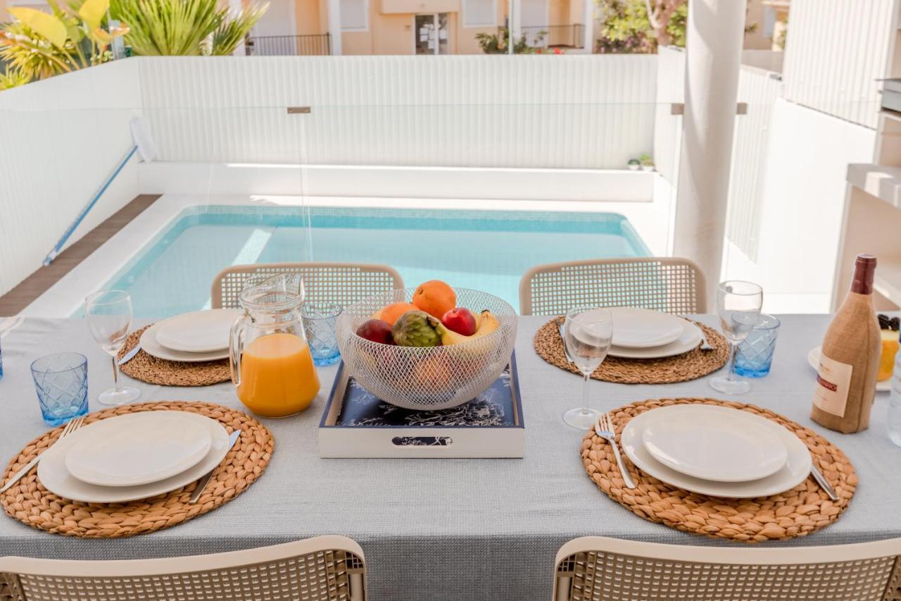 Seascape Villa Private Pool & Rooftop Jacuzzi With Sea View Near Manta Rota Beach 빌라노바데카셀라 외부 사진